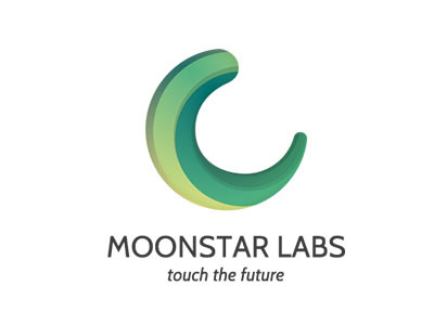 Moonstar Labs Logo labs logo moon moonstar star