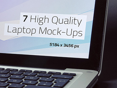 Customizable Laptop Mock-Ups