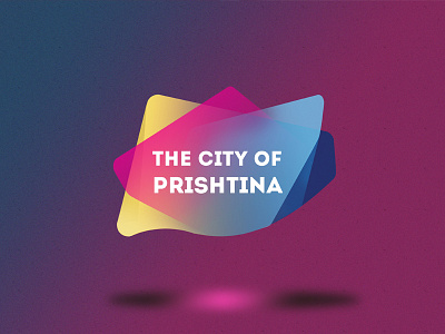 Prishtina City Logo V2 albania branding identity logo new prishtina simple welcome
