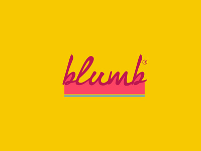 Blumb albania branding identity logo minimal simple