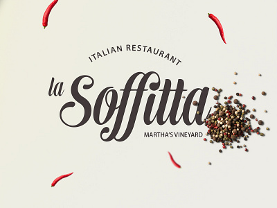 La Soffitta Restaurant branding dribbble identity logo logoinspiration mark new