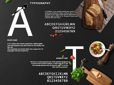 Typography of La Soffitta Restaurant branding dribbble identity logo logoinspiration mark new