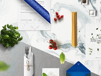 Just One Bite Restaurants Stationery