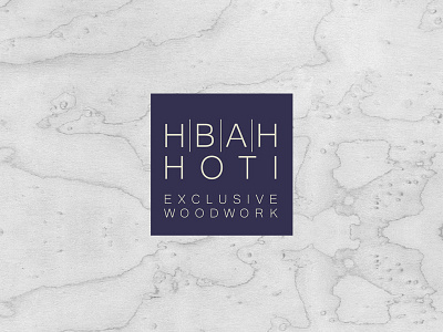 HBAH-HOTI Furniture Identity branding color furniture graphic graphic design graphic esigner inspiration logo logofolio menu poster typography