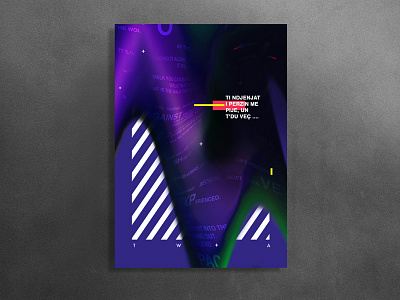 Un t'du vec graphic inspiration poster typography