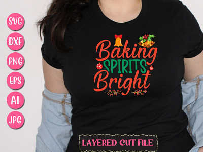 Baking Spirits Bright baking spirits bright cd graphic design illustration logo svg
