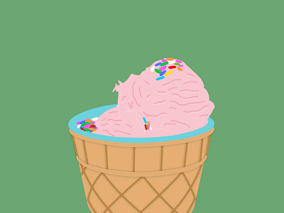 Ice Cream graphic design ice cream illustration vector