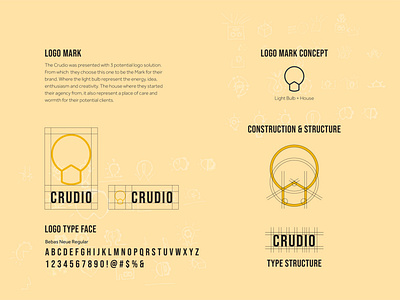 Crudio Logo & Identity System brand development brand identity brand personality brand process brand strategy brand voice branding design graphic design identity system logo logo development typography
