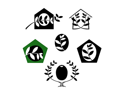 EVOO Logo Concepts branding design evoo family home identity logo logo designer olive oil