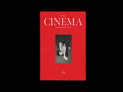 CINEMA - Lyric Zine Cover