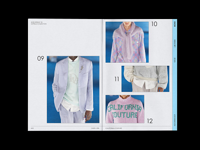 Dior x ERL — Resort 2023 Lookbook (Looks 9-12) adobe adobe indesign adobe photoshop design fashion grid menswear model number numerical pastel photo pink print purple streetwear