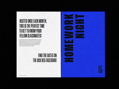 UCO Design Student Handbook - Homework Night brand brand identity branding color design designer graphic design identity indesign layout mockup photoshop print print design psd type typography university zine zine design