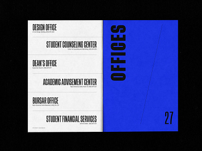 UCO Design Student Handbook - Offices adobe brand branding design editorial editorial design education graphic design illustration indesign layout logo office photoshop print print design psd school ui university