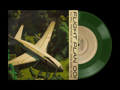 Flight Plan 001 - Sleeve and Vinyl Record