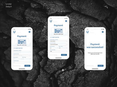 Second day of #DailyUI branding credit card dailyui dailyui002 dailyuichallenge mobile design payment page ui ui002 uiux