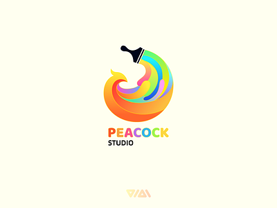 PEACOCK STUDIO LOGO DESIGN branding design logo