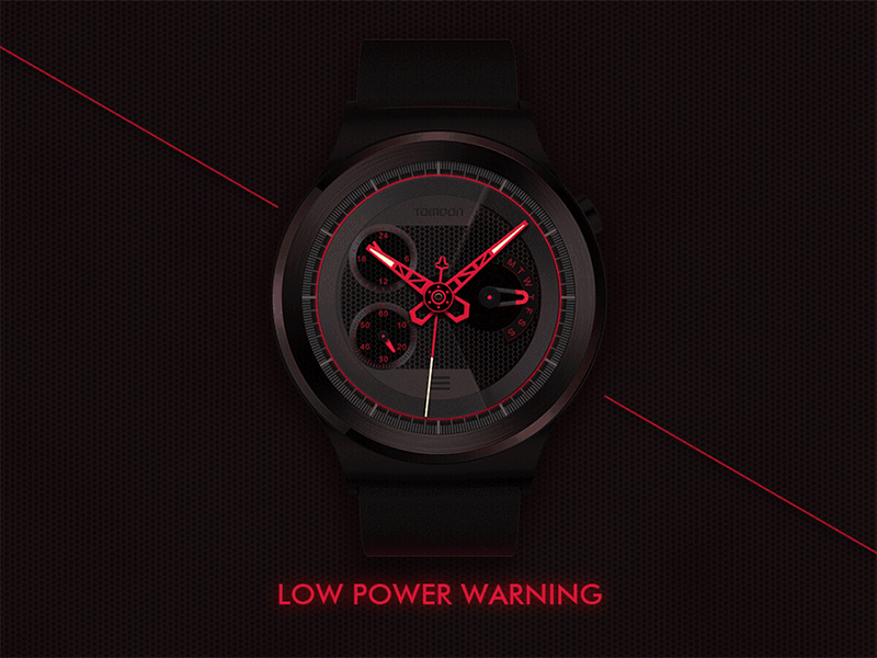 CLASSICAL TO MOON lowpower moon ui watch