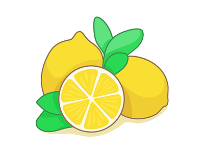 Vector illustration 「lemon」 lemon vector