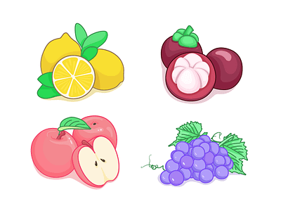 Fruits Vector illustration