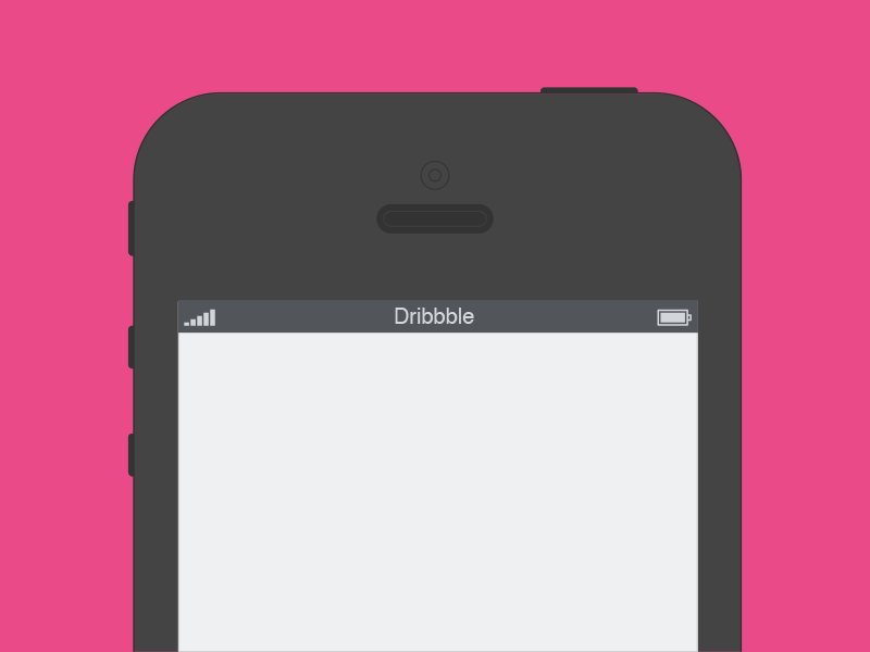 Debut debut dribbble first iphone message text