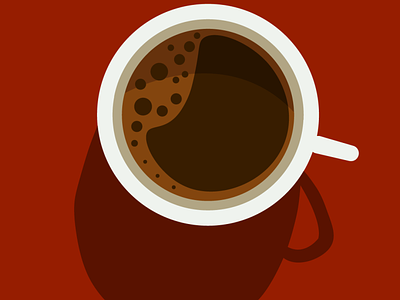 Illustration of coffee cup