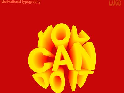 Motivational typography poster design branding design graphic design illustration typography vector