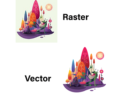 Vector tracing of low-quality raster artwork in illustrator graphic design illustration vector vector tracing