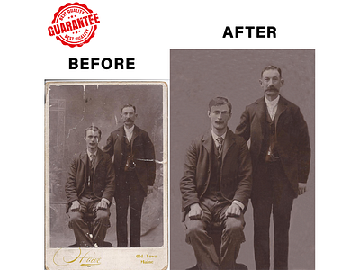 Old Image Restoration in adobe photoshop