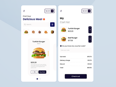 Food delivery mobile ui appdesigner figmaapp fooddeliveryui iosui mobileapp mobileappdesigner mobileapplication mobileappui mobileui mobileuidesigner ui uidesigner uiuuiuxdesigner uiuxdesign