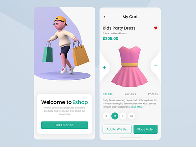 E-Commerce Mobile App UI/UX Design