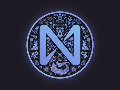 NEAR Native Avatar branding crypto design graphic design logo vector