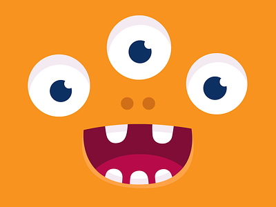 Hello there! art branding character design eyes happy hello illustration monster monster club smile vector