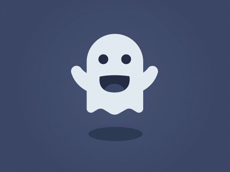 Ghost monster animation art branding character design ghost gif halloween illustration monster monster club vector