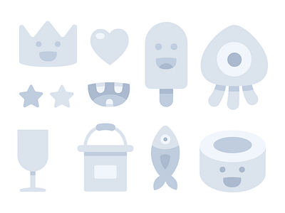 Monster icons art branding character design emoticons icons illustration monster monster club stickers vector website