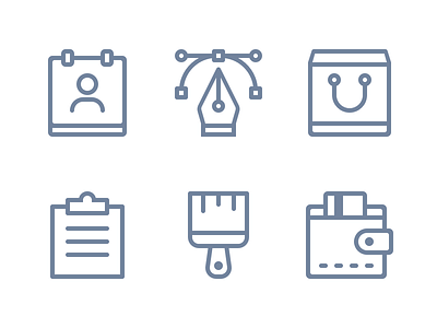 Webshop icons