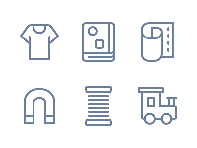 Product icons basket brand brand identity branding custom design glyphs icon icons monster club payment webshop