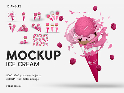 Ice Cream Mockup