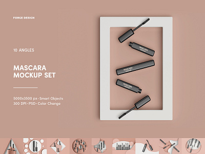 Mascara Mockup Set