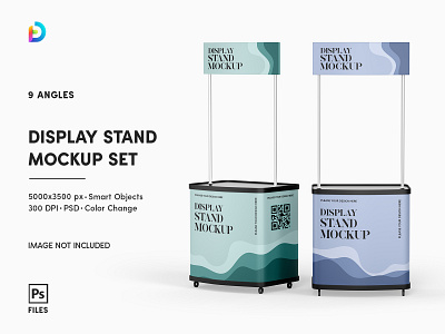 Display Stand Mockup Set