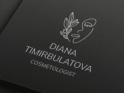 Logo for cosmetologist Diana Timirbulatova