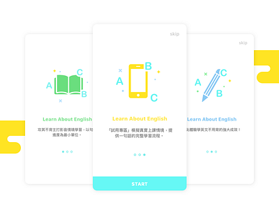 Onboarding screens app guide guide pages icons intor mobile onboarding pageg screens ui