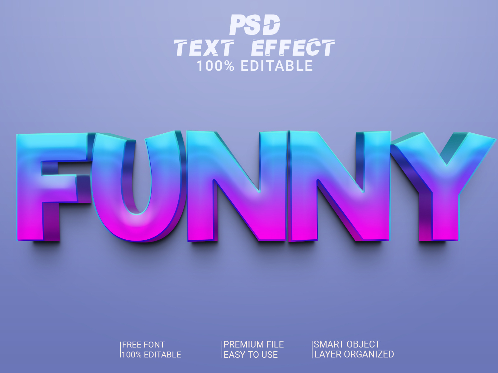 Funny 3D Text Effect by Md Imamul on Dribbble