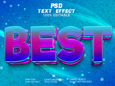 3D Text Effect Best