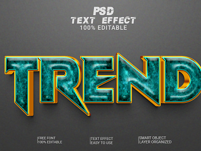 Trend 3D Text Effect