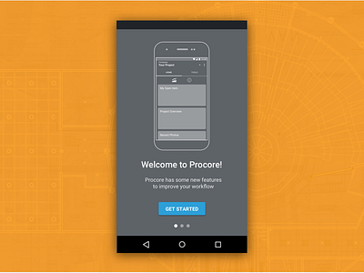 Android Intro To Procore Redesign construction graphics mobile redesign ui ux walk me