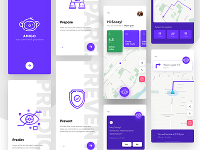 Amigo app design ui ux