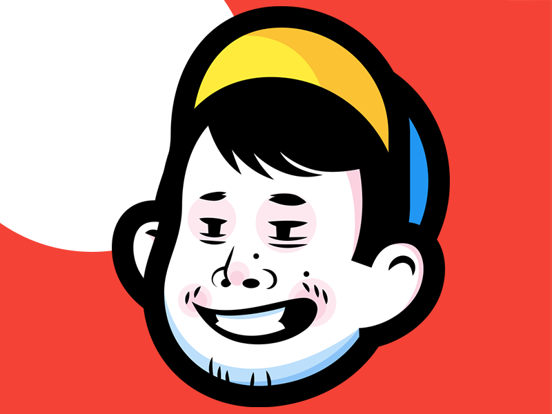 Grin face. Grinning face.