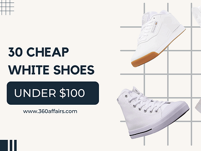 30 Cheap White Shoes Under $100