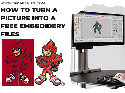 Turn Image Into Embroidery File For Free