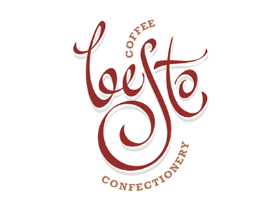 Besto cafe confectionery logo